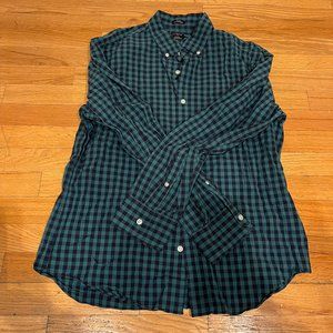 J CREW MENS | SLIM UNTUCKED - WASHED FLEX | SIZE LARGE